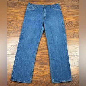 Vintage Carhartt Union Made In USA Denim Jeans P880 Mens Size 42 x 32